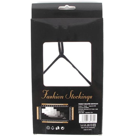 Fence Net Thigh Highs Silicone non-slip Stocking - Picture 4 of 4